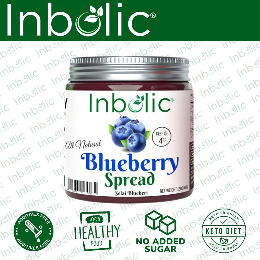 

Inbolic Blueberry Jam | No Added Sugar | Selai Bluberi Tanpa Tambahan Gula | Selai Sehat | Keto