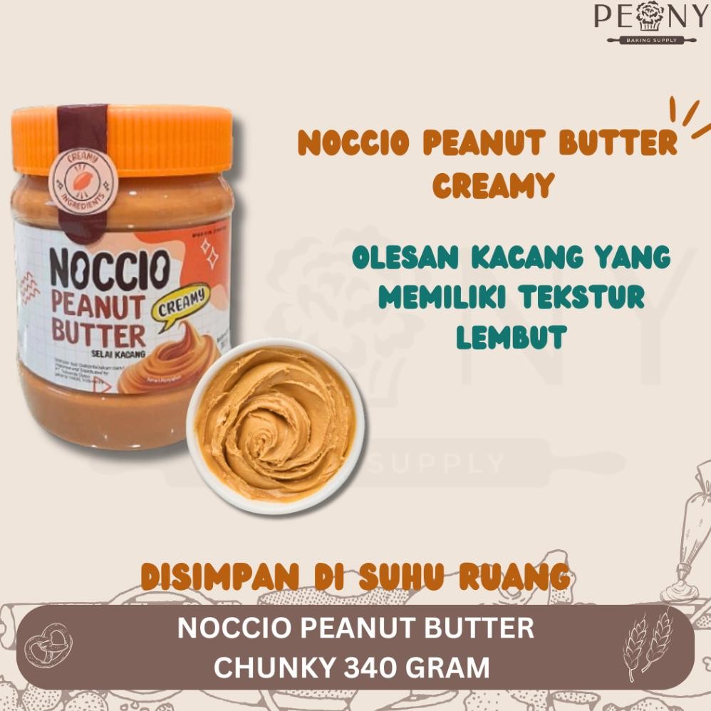 

NoCCIO Peanut Butter Chucky Dan Creamy 340 GR