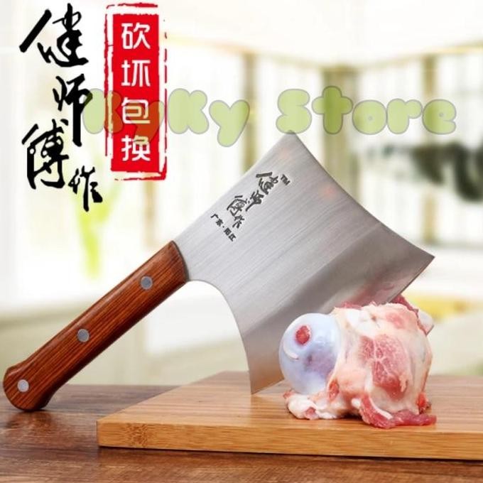 Kapak Tulang Kayu - Bone Axe Chopper Bone Ax Wood - Golok Tulang Kayu Co