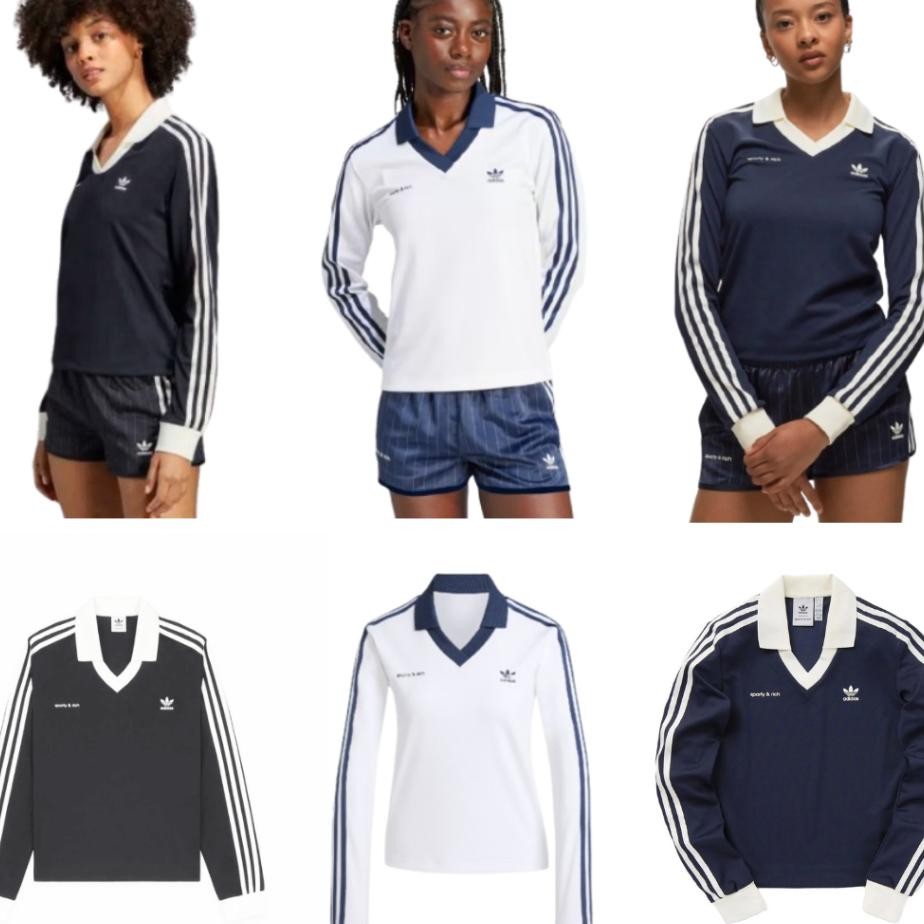 Adds Long Sleeve Sporty And Rich Jersey