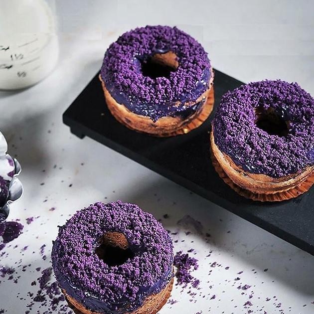 

Pure Taro Powder Essence Murni Bubuk Talas Ungu Import Makanan Kue 50 gr