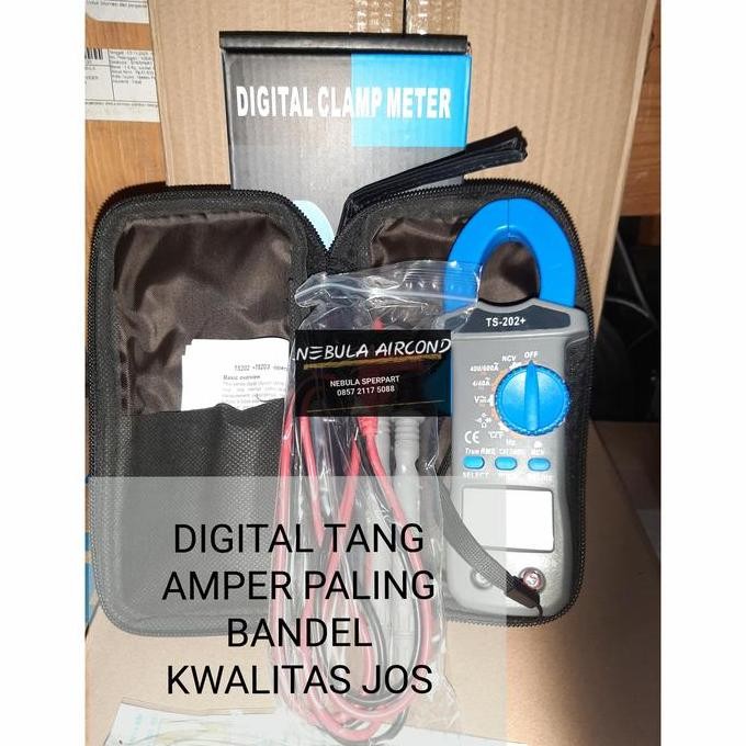 Digital Clamp Multimeter / Tang Amper Digital Ts -202+ Original Ready