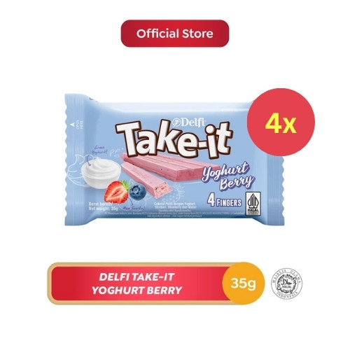 

Delfi Take it Yoghurt Berry 35 g x4