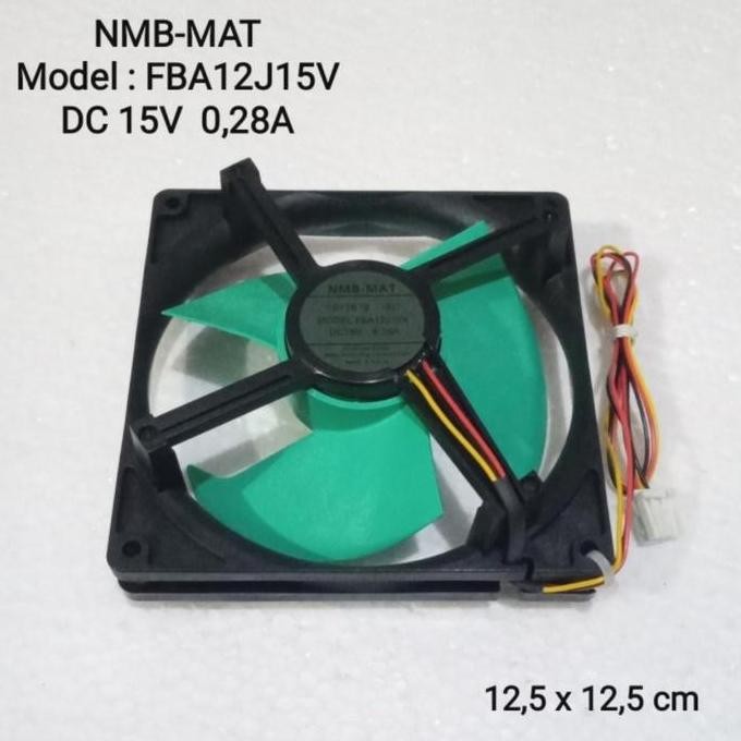 Fan Kipas Kulkas Panasonic Sharp Nmb-Mat Fba12J15V Dc15V Original Terbaik