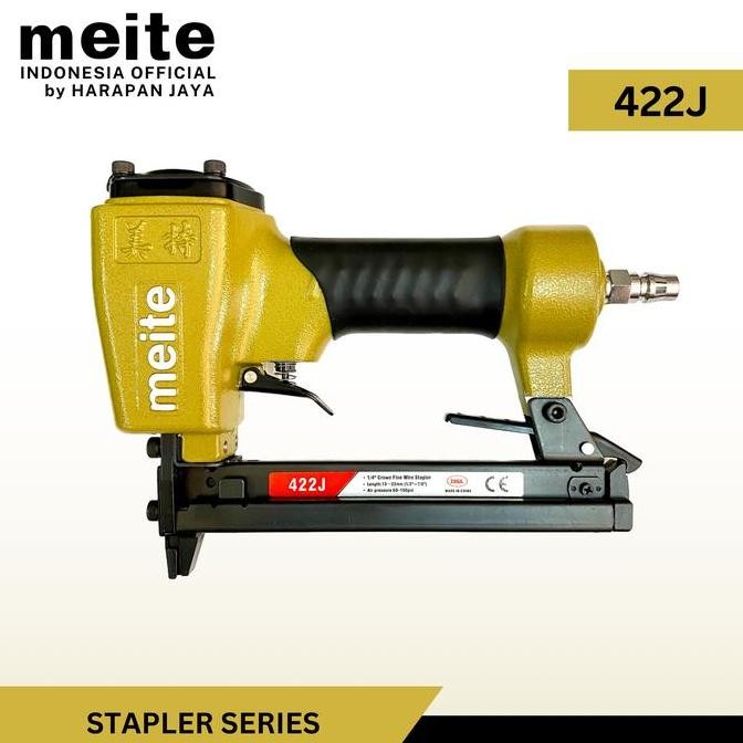 

Meite 422J Air Stapler Gun Alat Staples Tembak Angin Paku U Pneumatic Nailer Angin 422 J Co