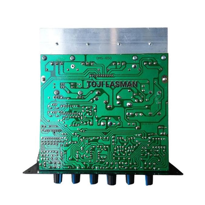 ( DMS 650 MINUS MP3 ) TOSHIBA ORIGINAL TOJI LASMAN 650 12V DC AKTIF KARAOKE MIC ECHO SUBWOOFER 300W 