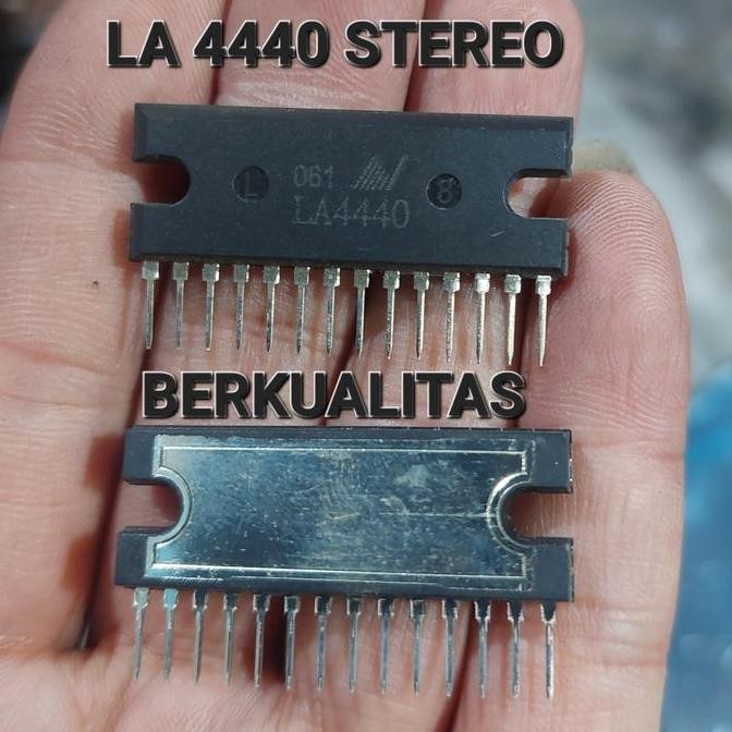IC SUARA LA4440 LA 4440 STEREO BERKUALITAS BAGUS