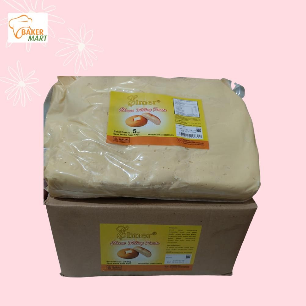 

Elmer Cheese Filling 500Gr Repack Exp 11/2025