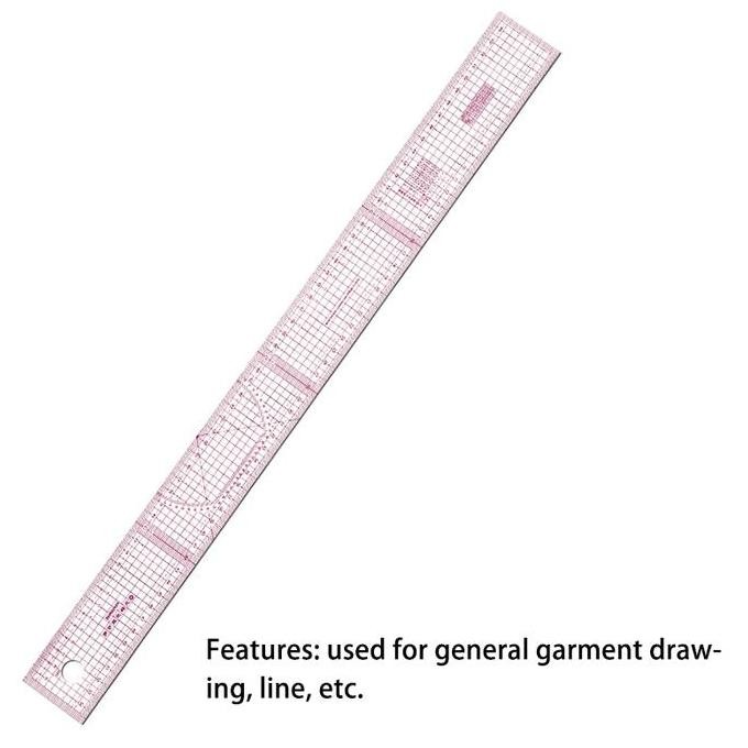 

7 Pcs/Set Penggaris Jahit Lengkap Clear Measuring Multi Function Sewing Rulers Menjahit Pakaian Baju Quilting Patchwork Ruler