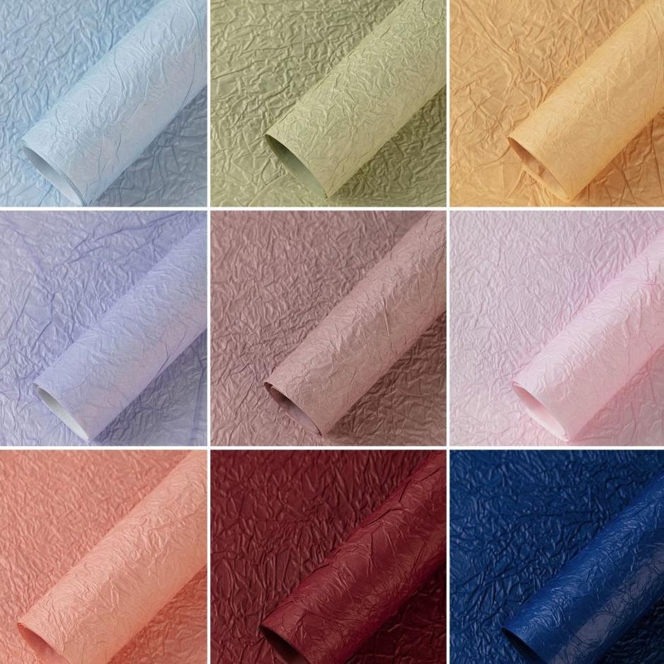 

Kertas Bunga Bertekstur Flower Wrapping R 2 Lembar W07