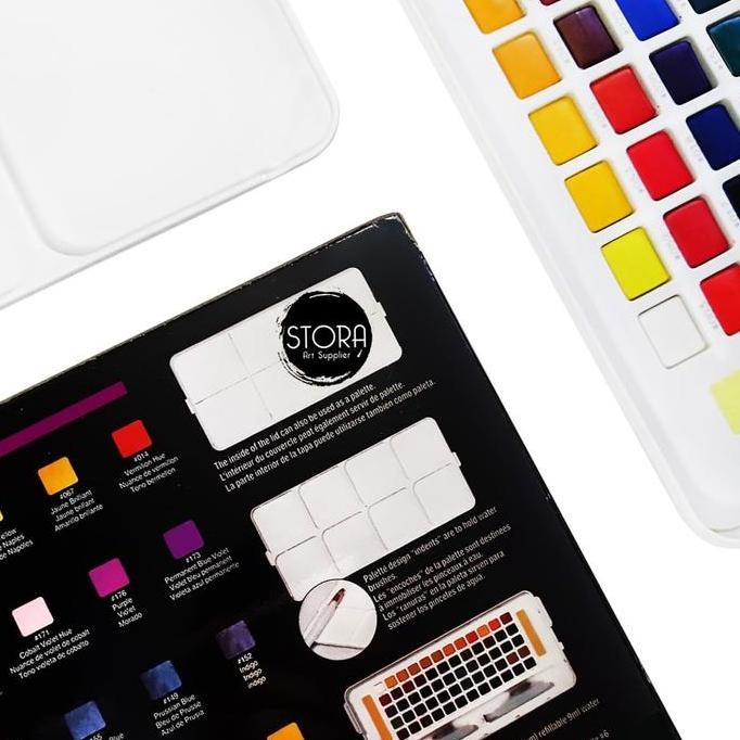 

Sakura Koi Watercolors 60 Studio Set Box Cat Air Cake Watercolor Promo