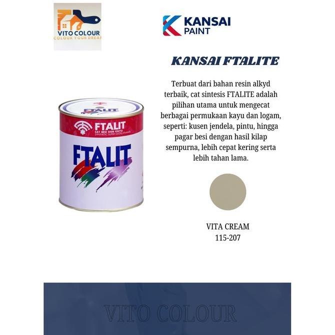 

Cat Minyak Ftalit 207 Vita Cream (1Kg)