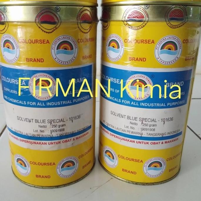 

Pewarna Minyak Solvent Blue Special-101636 Merk Coloursea 250Gr