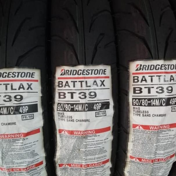 Ban Luar Battlax Bt 39 Ukuran 90 Ring 14 Battlax Tubeless