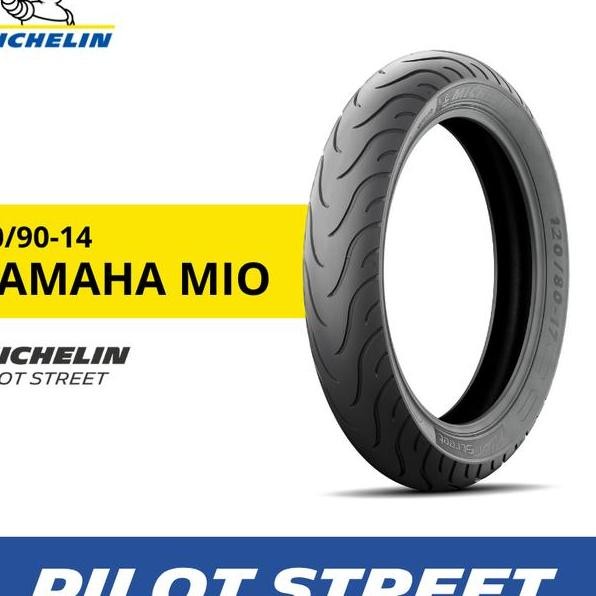 Ban Belakang Motor Mio Michelin Pilot Street 9090 R14 Tubeless