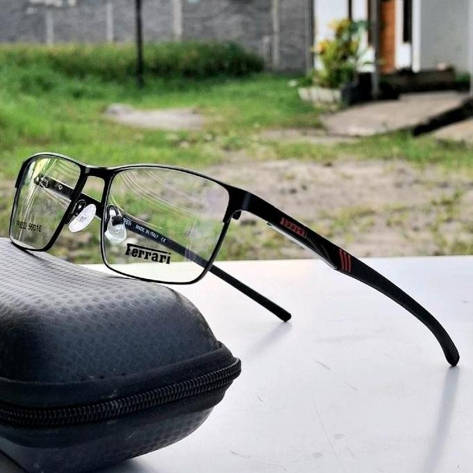 Kacamata Baca Pria Lensa Progresif/ Auto Focus Frame Premium