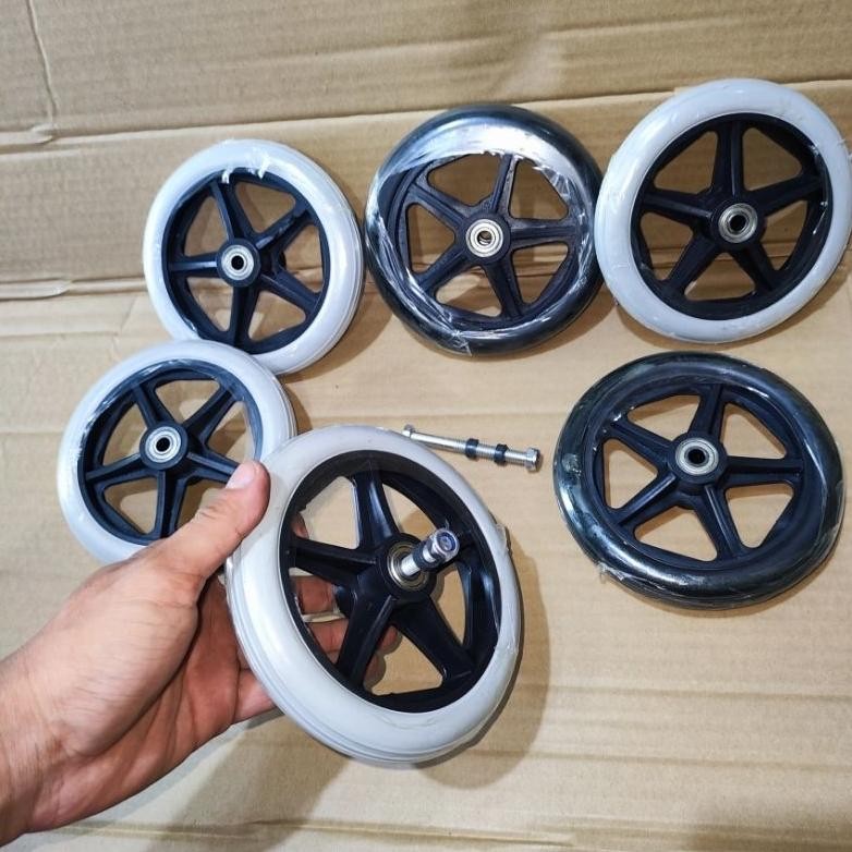 ban depan kursi roda ban kursi roda 6 inch ban kursi roda trevel MURAH
