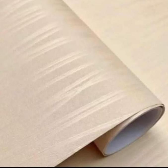WALLPAPER DINDING EMBOS CREAM