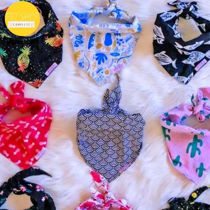 BANDANA ANJING KUCING HAVANA SCARF MEDIUM DOG 30-38CM