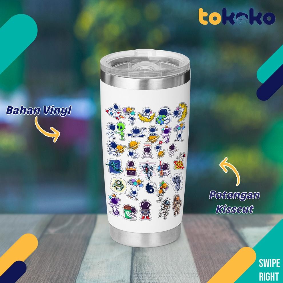 

NOG Stiker Cutting Anime Astronot Paper Vinyl Dekorasi Laptop Koper Tumbler Kulkas DIY Viral Kekinian Terbaru 2025 CI-08