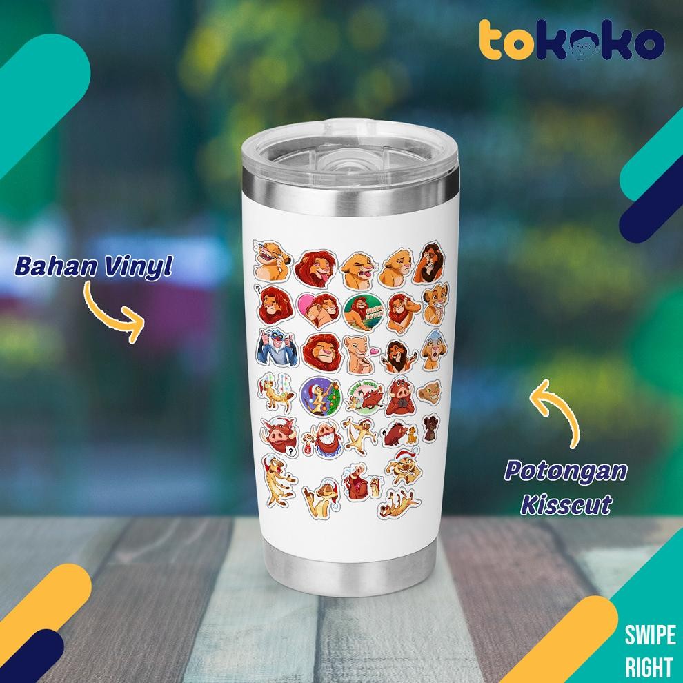 

NOG Stiker Cutting Lion King Paper Vinyl Dekorasi Laptop Koper Tumbler Kulkas DIY Viral Kekinian Terbaru 2025 PG-16