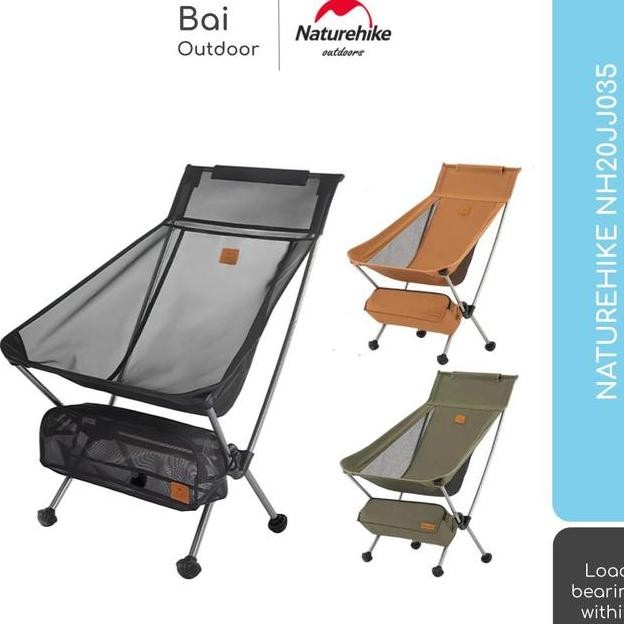 Kursi Lipat Yl09 Naturehike Nh20Jj035 Tipe 31 Camping Portable Outdoor