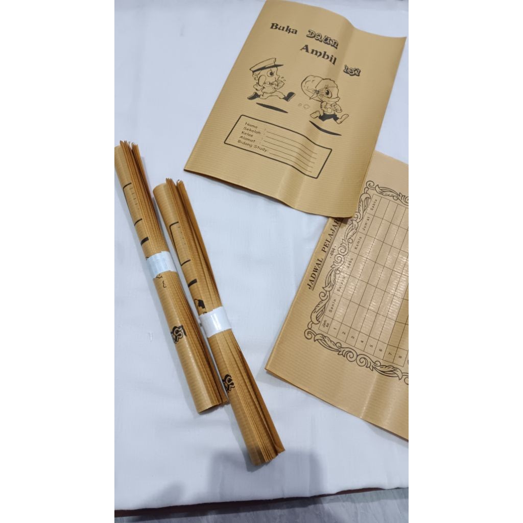 

SAMPUL COKLAT GAMBAR DAN JADWAL READY