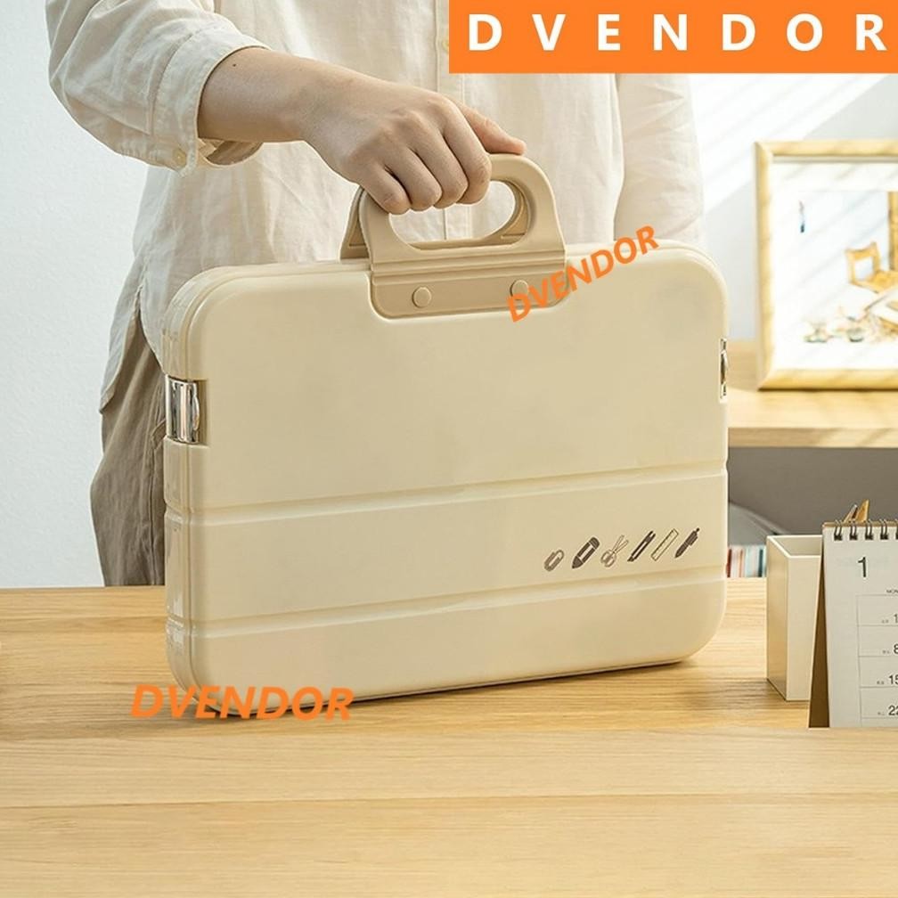 

TAS KOPER PLASTIK TRANSPARAN TEMPAT PENYIMPANAN BERKAS ARSIP SERTIFIKAT MAP ANTI AIR A4 HARDCASE