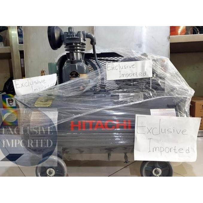 TERBARU - Kompresor Kompressor Air Compressor Hitachi Bebicon 1 hp 1 phase 1hp