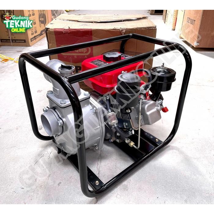 GFL Waterpump 3" DIESEL PROQUIP QDP30 SOLAR / Water pump Alkon Pompa Air Irigasi Sawah Ladang Kebun 