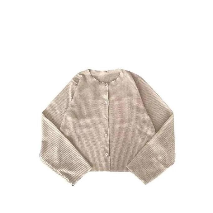 DV123 - Atasan Rajut Anak 2-12 Tahun - Fashion Anak Perempuan Bayi Cewek atasan rajut cardigan crop 