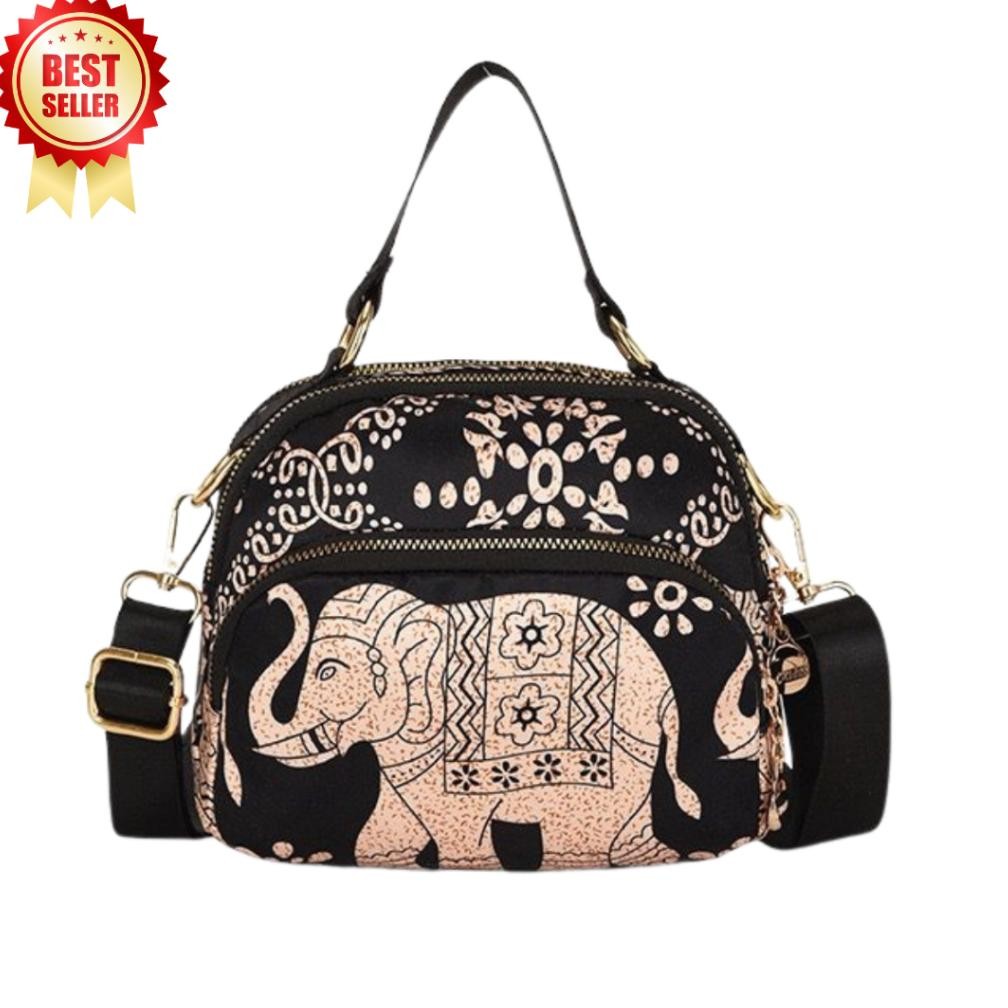 Tas Selempang Chibao 2207#motif gajah