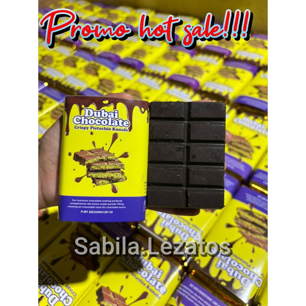 

PROMO!!!! Dubai Pistachio Chocolate - Reguler 85gr - Coklat Dubai Viral - Enak, Lezat Dan Murah Cocok Untuk Segala Usia