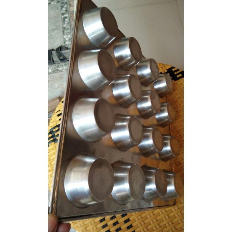 CETAKAN LOYANG MUFFIN/CETAKAN KUE CUP CAKE BAHAN ALUMUNIUM