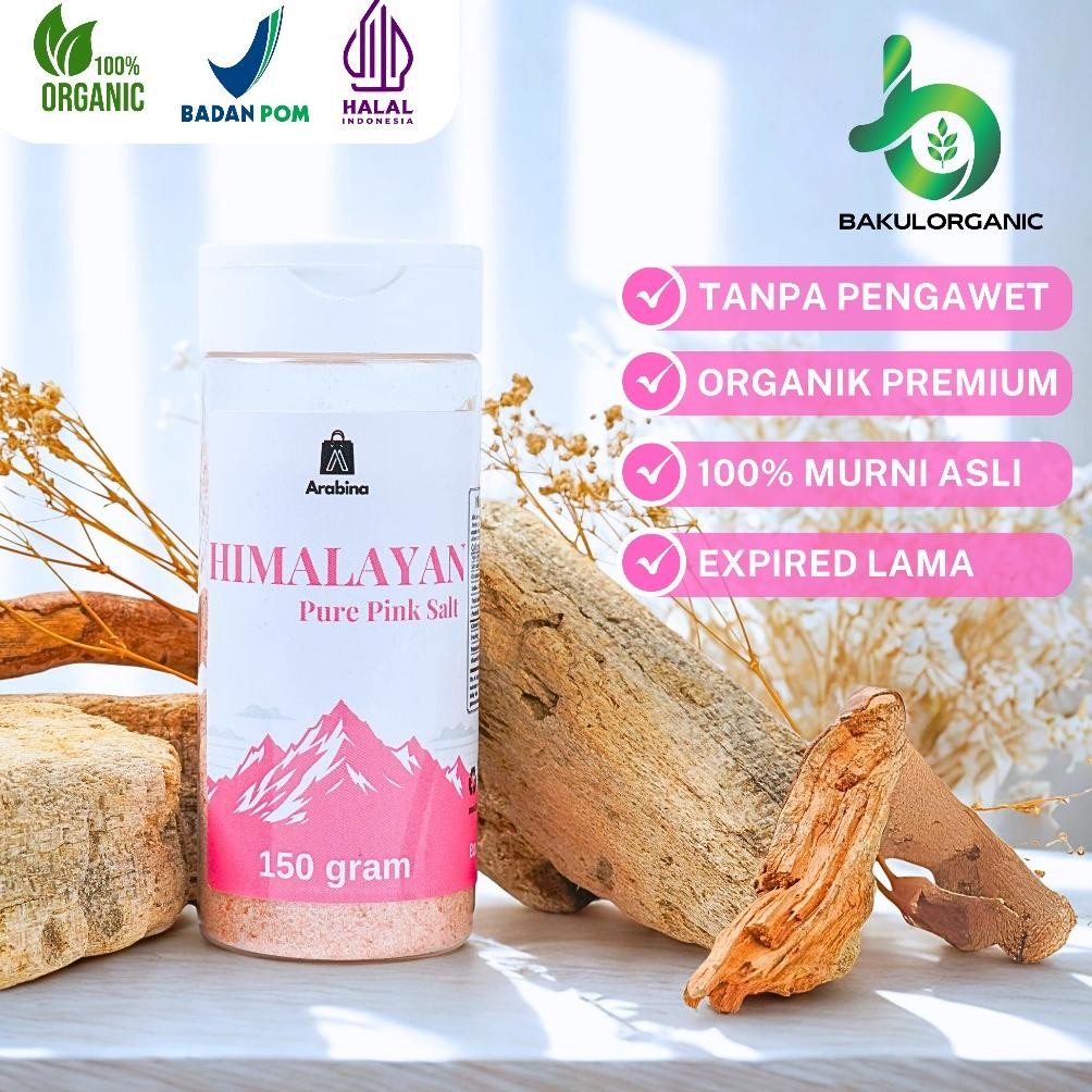

(Terbaru) Bakulorganic Garam Himalaya Original 100% Asli Mpasi Dan Kebutuhan Memasak Himalayan Pink Salt (Terlaris)