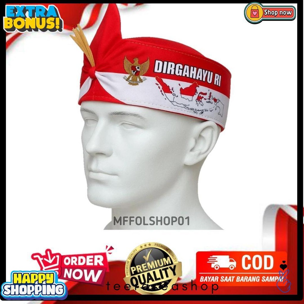 Ikat Kepala/Bando Merah Putih 17 Agustus