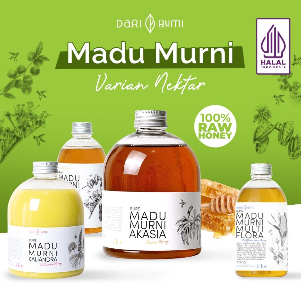 

(Terbaru) Dari Bumi Madu Murni Asli Varian Raw Honey (Terlaris)