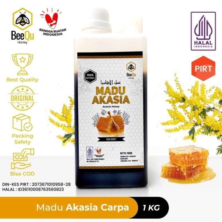 

(Terbaru) Madu Hutan Akasia Carpa Murni Asli 100% Tanpa Campuran - BeeQu Honey (Terlaris)