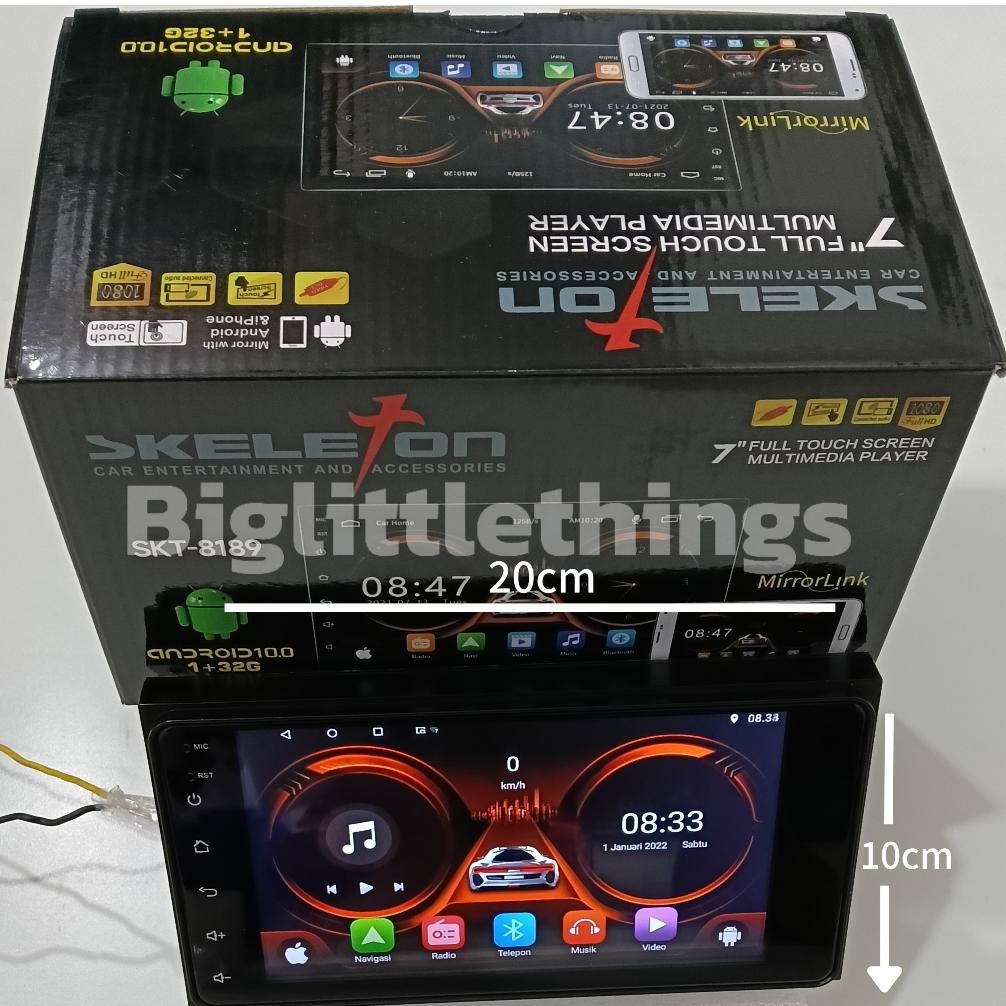 Terlaris Calya Sigra - Innova Lama - Avanza Xenia 2015-2018 - Headunit Android Double Din 7 Inch Plu