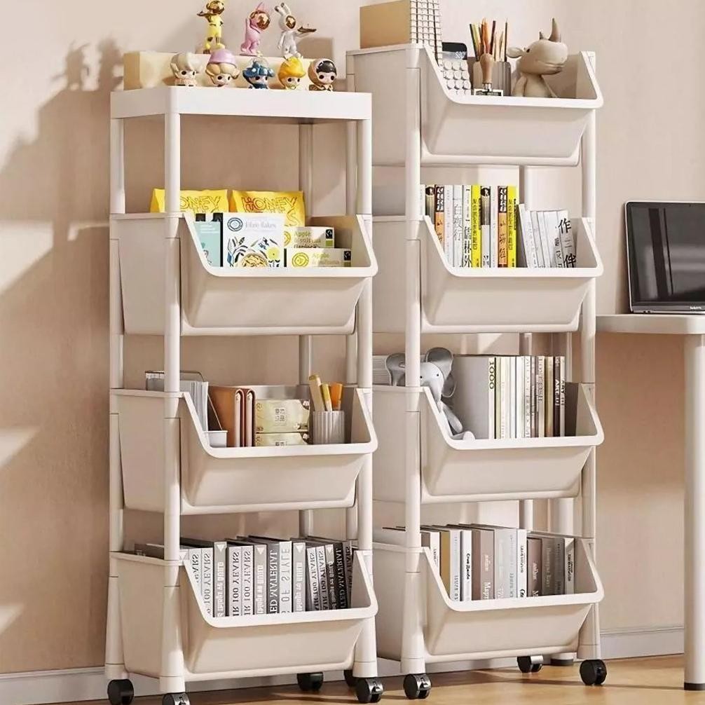 Best Rak susun serbaguna Rak buku Rak mainan anak Rak plastik susun Rak susun bayi lucu Rak buku sek