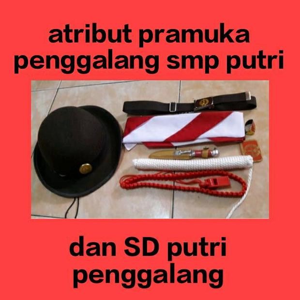 Atribut 9In1 Pramuka Smp Penggalang Putri