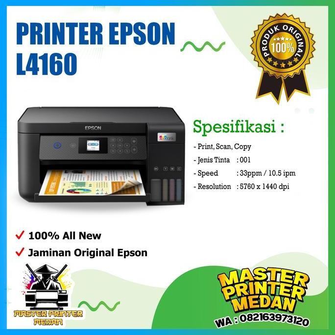 paling diminati] Printer Epson L4160 Eco Tack