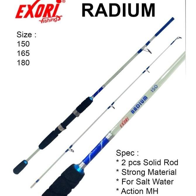 BEBAS ONGKIR - Joran Pancing Exori Radium 150 165 180 210 240 CM
