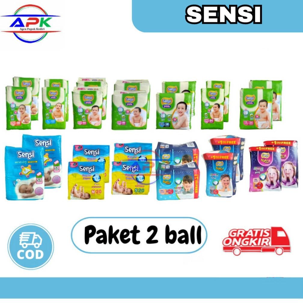 Promo Sensi Pants [ S40 M34 L30 Xl24 Xxl22 ] Diapers [ S20 M20 L20 ] Newborn [ Nb52 ] Night Boy Girl