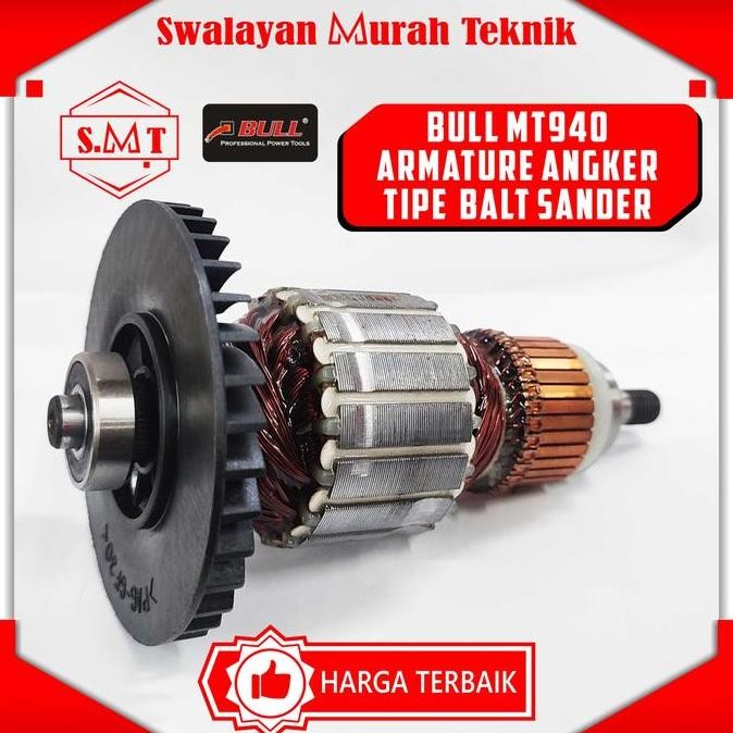 favorit] BULL MT950 ARMATUR ROTOR ANGKUR ANGKER MESIN GERINDA GRENDA DISCGRINDER 4" MAKTEC MT 950