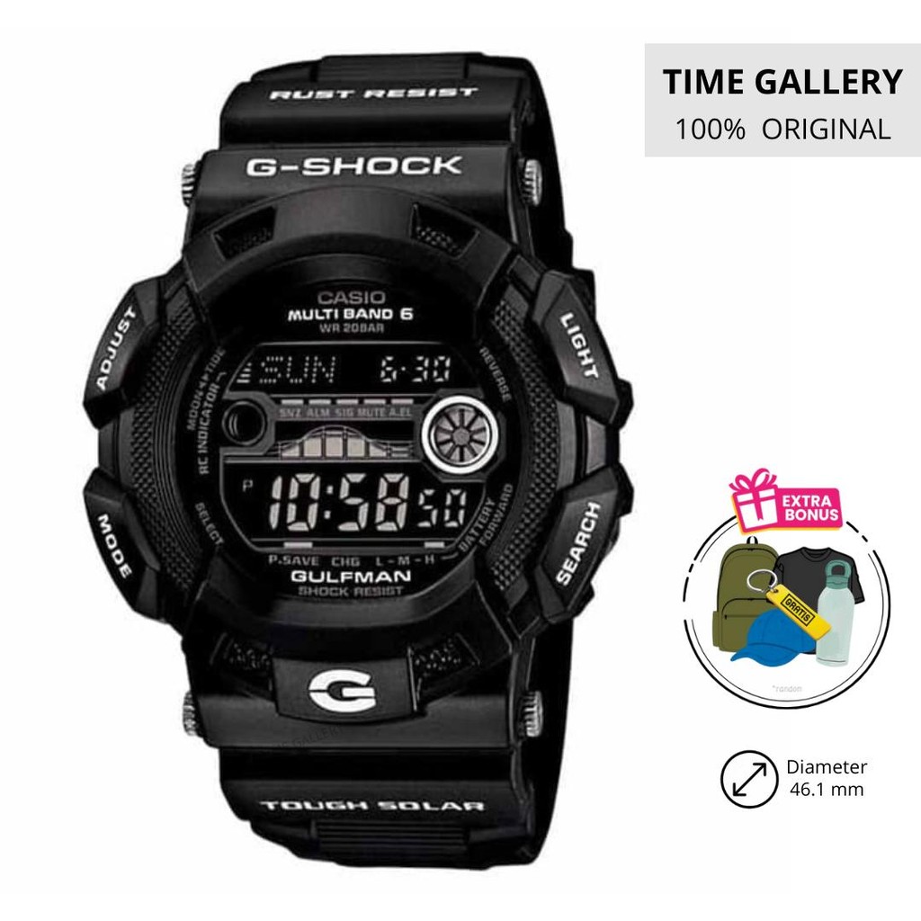 Jam Tangan 100% Original Casio Ori G-Shock gw-9110bw-1jf 1j 1df gw9110bw 9110 1