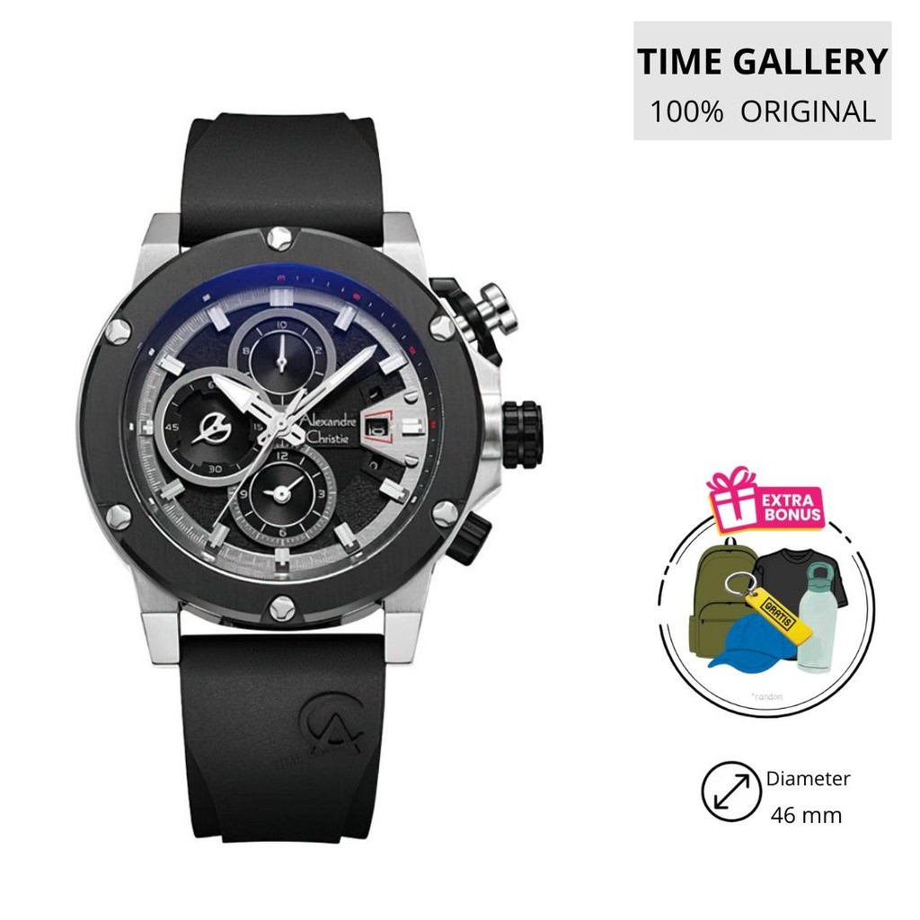 Jam Tangan Pria Alexandre Christie 6491 gcrtbba gc rtbba original alexander ori watches