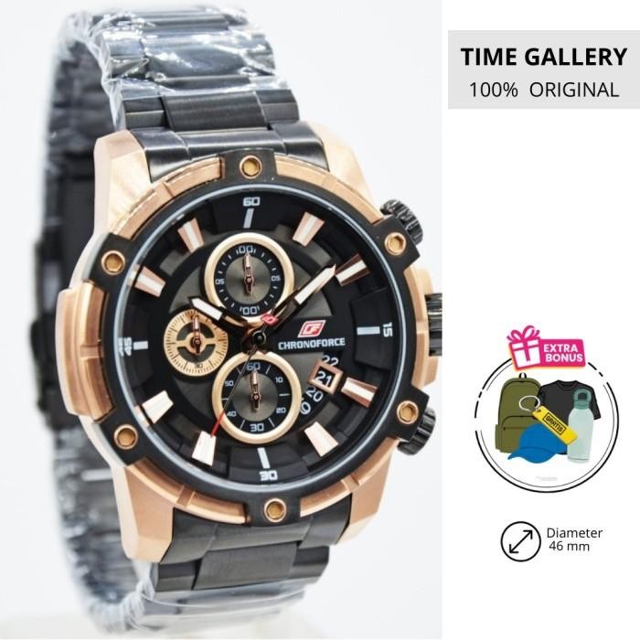 Jam Tangan 100% Original Chronoforce ori chrono force 5320gcbipbrblue 5320 5320g cf5320 cf5320g 5320