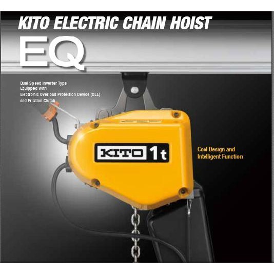 KITO - ELECTRIC CHAIN HOIST EQ SERIES