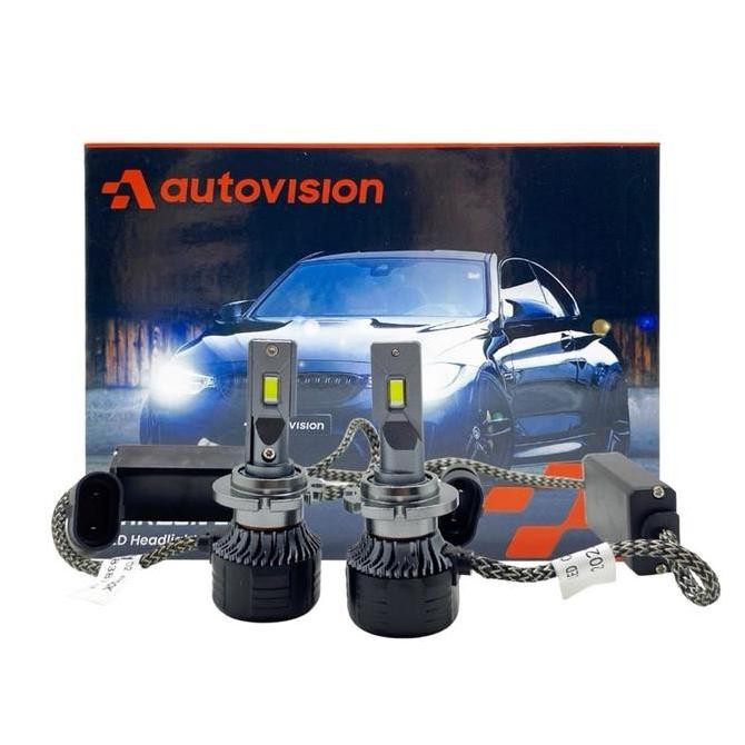 LED 9012/HIR2 Carbon LX Autovision 63 Watt Untuk Yaris Lele/ Brio RS Original